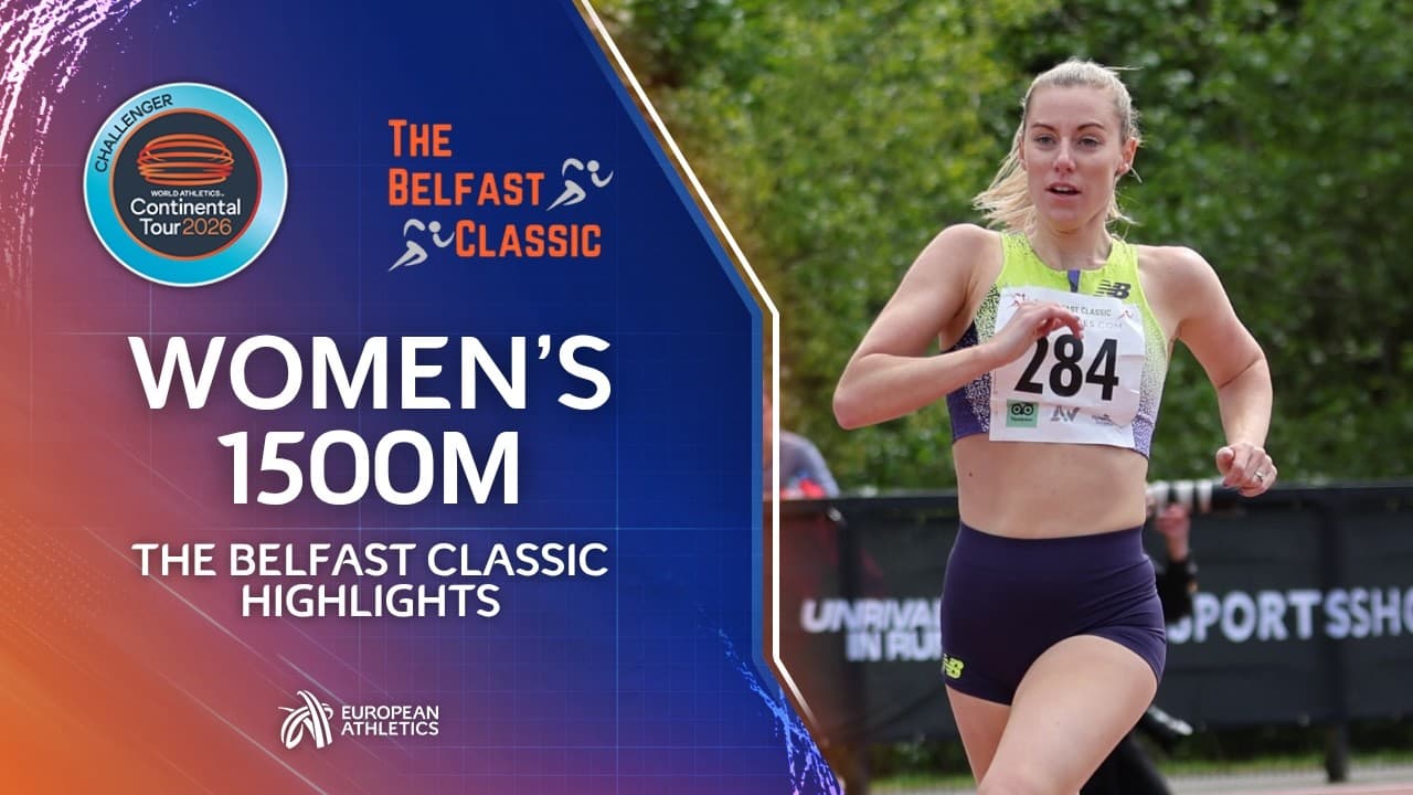 Melissa Courtney-Bryant On Top At Belfast Classic | Women's 1500m Replay