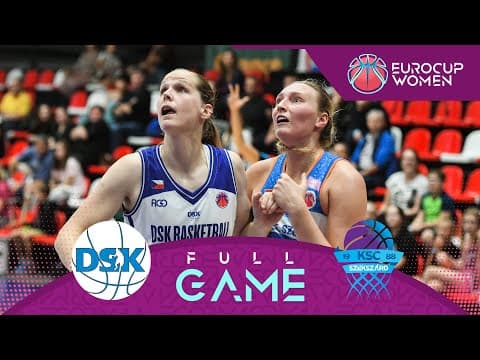 LIVE - DSK Basketball Brandys v TARR KSC Szekszard | EuroCup Women 2025-26 | Qualifiers