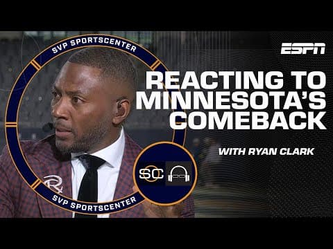Ryan Clark hails J.J. McCarthy’s POISE AND COMPOSURE in Vikings’ MNF win | SC with SVP