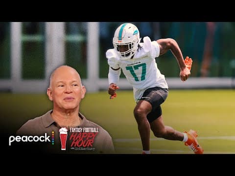 Jaylen Waddle still has fantasy value heading into 2025 | Fantasy Football Happy Hour | NFL on NBC