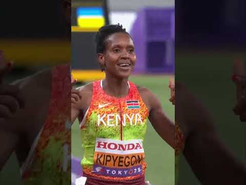 Faith running like she got beef with the air 😤💨