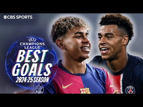 Désiré Doué, Lamine Yamal & MORE Champions League HIGHLIGHTS 🤯 | Best Goals of the 2024-25 SEASON