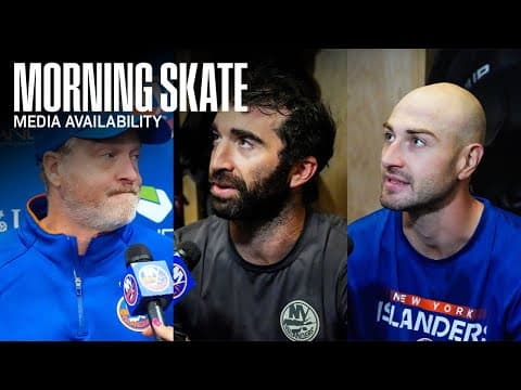 Pregame Availability | NYI vs EDM (10/16/25)