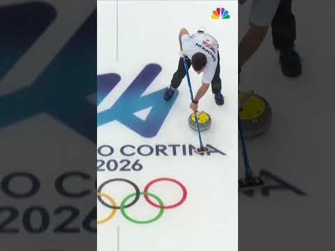 Korey Dropkin's at it again for Team USA! 🥌