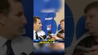 John Tortorella has ALWAYS hated the media 👀 #NYR #nyrangers #newyorkrangers #shorts