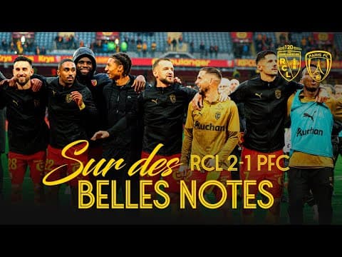 RCL-PFC I Finissez le week-end sur de belles notes 🎶