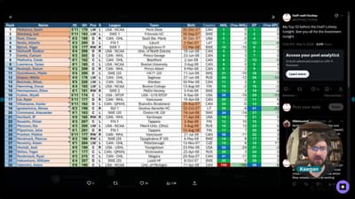 2026 NHL Draft Lottery Livestream