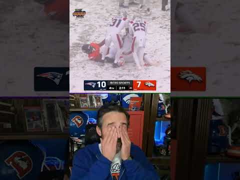 Broncos Fan Reacts To Heartbreaking Loss to Patriots in AFC Championship Game
