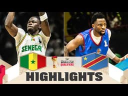 Senegal 🇸🇳 v Congo DR 🇨🇩 | Highlights | FIBA Basketball World Cup 2027 African Qualifiers