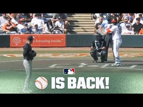 BASEBALL IS BACK! ⚾️ ENTIRE FIRST INNING between Yankees and Orioles in Spring Training!