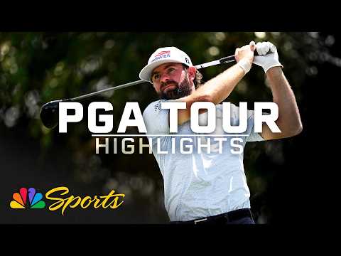 PGA Tour Highlights 2026: Cadillac Championship, Round 4 | Golf on NBC Sports