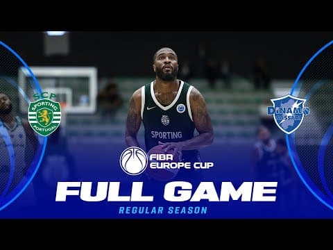 LIVE - Sporting CP v  Dinamo BDS Sassari | FIBA Europe Cup 2025-26 | Regular Season