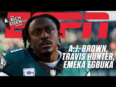 Michael Irvin's thoughts on WRs A.J. Brown, Travis Hunter and Emeka Egbuka | The Rich Eisen Show