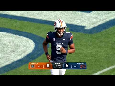 Deuce Knight runs a 75-YARD TD on his FIRST play as a starter for Auburn 😮‍💨 | ESPN College Football