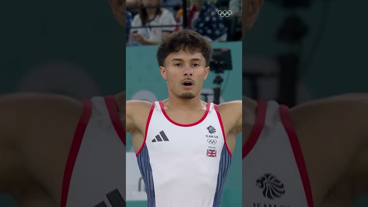 Jake Jarman captured a brilliant Olympic bronze in the men's floor exercise final!🥉 #Paris2024