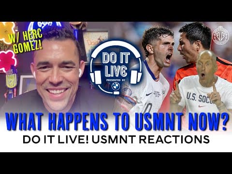 The Future of USMNT! Expert Analysis w/ Herc Gomez! | BMW