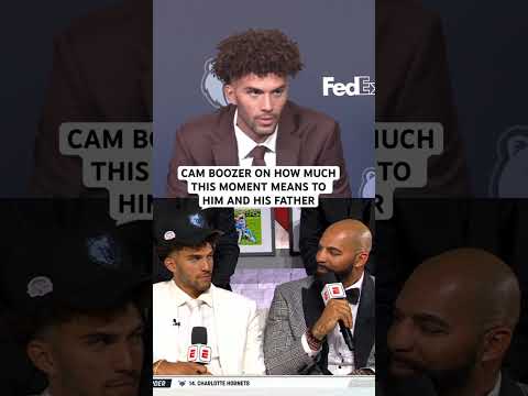 Cam Boozer says he tries to be present everyday to cherish these moments