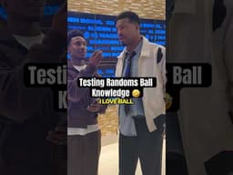 Testing Randoms’ Ball Knowledge at #MaddenBowl #EASports 🤣 #ad