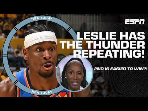 Lisa Leslie has OKC going BACK-TO-BACK!: The 2nd ring is ‘EASIER’ than the 1st 👀 | NBA Today