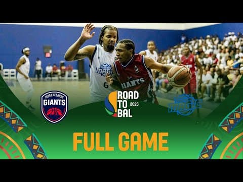 Johannesburg Giants v Matero Magic | Full Basketball Game | Africa Champ. Clubs ROAD TO B.A.L. 2026