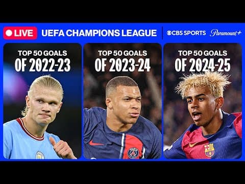 UEFA Champions League 24/7 ⭐ | BEST GOALS | Wednesday 11/5 | CBS Sports Golazo