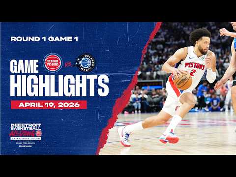 Detroit Pistons vs. Orlando Magic | GAME HIGHLIGHTS | 04.19.26