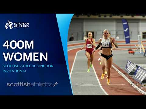 Keely Hodgkinson sharp over 400m with indoor PB 🇬🇧 | Scottish Athletics Indoor Invitational 2026