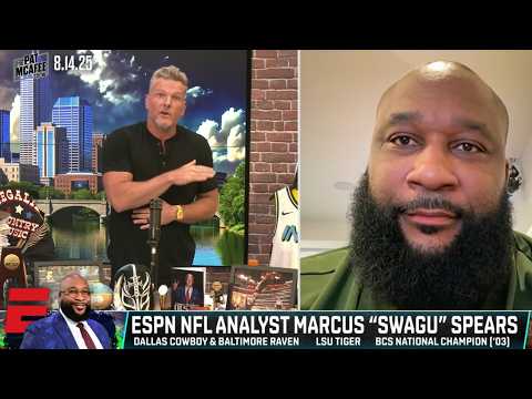 Marcus Spears' thoughts on his son being a top prospect, Cowboys drama & more | The Pat McAfee Show