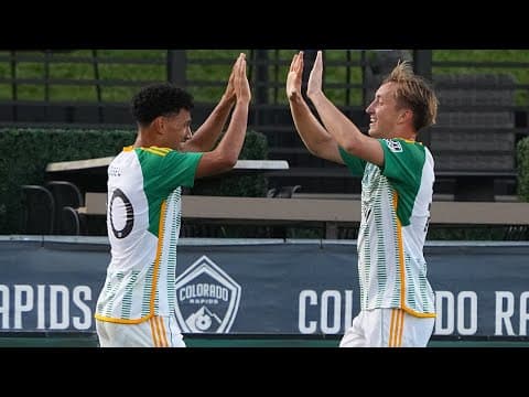 GOAL | T2's Maximilian Kissel scores insurance goal at Rapids 2