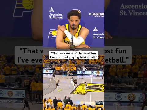 Tyrese Haliburton on the Pacers run to the Finals in 2025