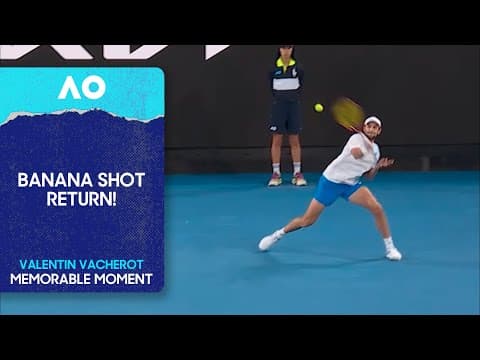 The CRAZIEST return you will ever see! | Australian Open 2026