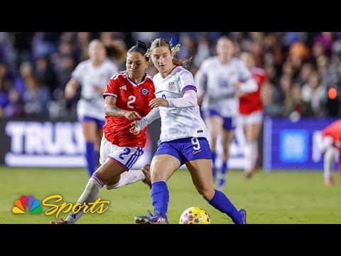 Highlights: USWNT v. Chile (En Español) | 1/27/26 | NBC Sports