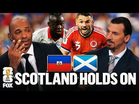 INSTANT REACTION 🚨 ’Haiti was more impressive than Scotland’ Zlatan on Scotland’s 1-0 win vs Haiti
