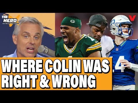What Colin Cowherd got RIGHT & WRONG: Lamar Jackson, Micah Parsons, Bears, Cowboys | THE HERD NFL