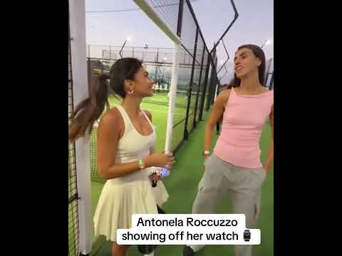 Antonela Roccuzzo answers what watch she was wearing 👏 (Via itszivtamir/TT)