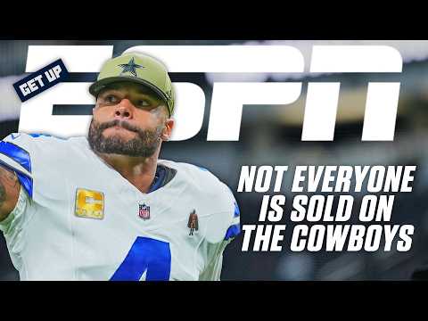 The Dallas Cowboys' hype is HEATING UP 🔥 Jeff Saturday LEANS INTO being a WET BLANKET 🙄 | Get Up