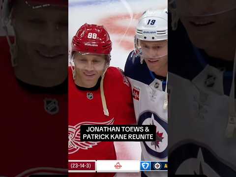 Jonathan Toews vs. Patrick Kane for the first time tonight #gojetsgo