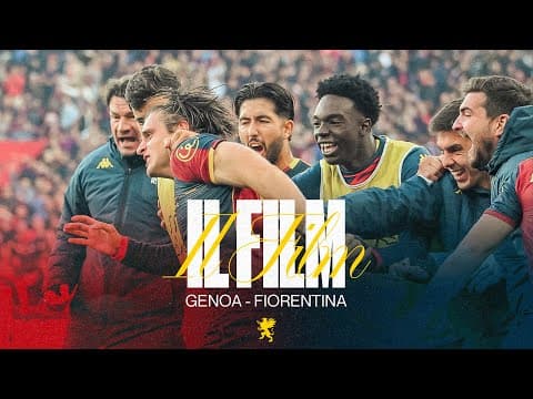 🔥️ IL BOATO DEL FERRARIS | GENOA - FIORENTINA | FILM della PARTITA 2025/26 🎞️