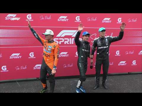 Kimi Antonelli calls the Brazilian Sprint Race a 'very fun race' chasing Lando Norris 🍿 | ESPN F1