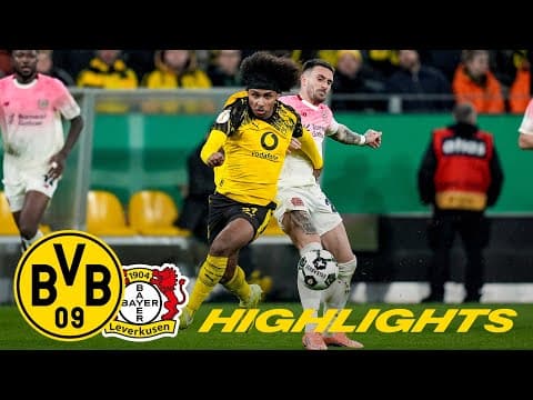 The goal just won't come | Borussia Dortmund 0-1 Bayer Leverkusen | DFB-Pokal Highlights