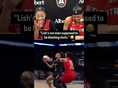 Angel Reese and Allisha Gray are too hilarious together 🔥