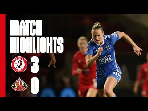 Defeat In Bristol | Bristol City Women 1-0 Sunderland AFC Women | WSL 2 Highlights