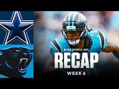 Panthers RB Rico Dowdle was a 'MAD MAN' in revenge game win vs Cowboys | Game Recap