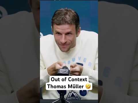 Gotta love Thomas Müller 😆