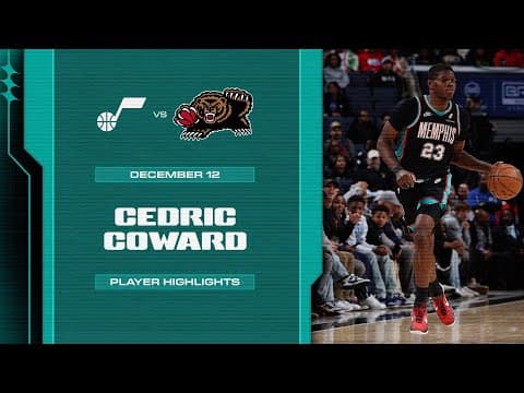 Cedric Coward Highlights vs. Utah Jazz