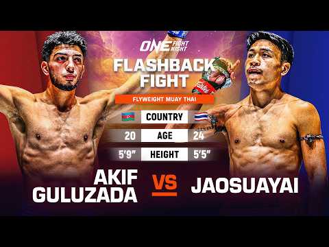 Striking PRODIGY Meets Muay Thai Star ⚔️🔥 Akif Guluzada vs. Jaosuayai | Full Fight