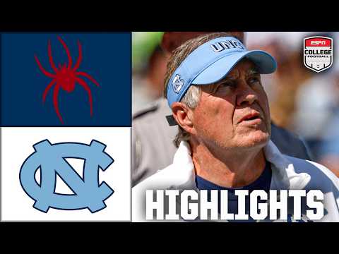 Richmond Spiders vs. North Carolina Tar Heels | Full Game Highlights | ESPN College Football