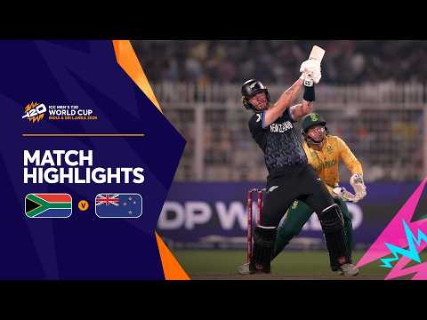 South Africa v New Zealand | Semi-final 1 | Match Highlights | Men's T20 World Cup 2026
