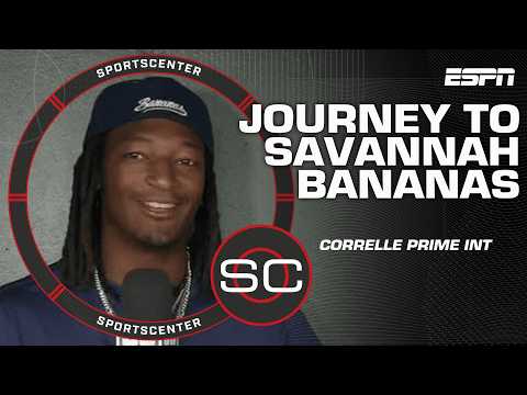 Correlle Prime on his journey from the minor leagues to the Savannah Bananas | SportsCenter