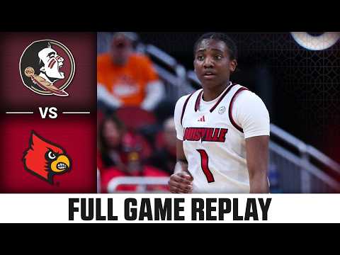 Florida State vs. Louisville Full Game Replay | 2025-26 ACC Women's Basketball